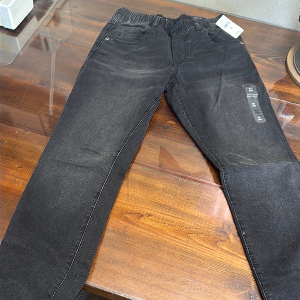 Boy’s XL Distressed Black GAP Jeans NWT